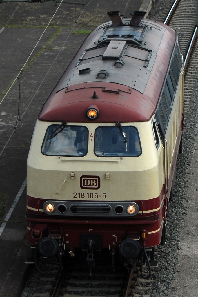 21.08.2017 Plochingen 218 105-5