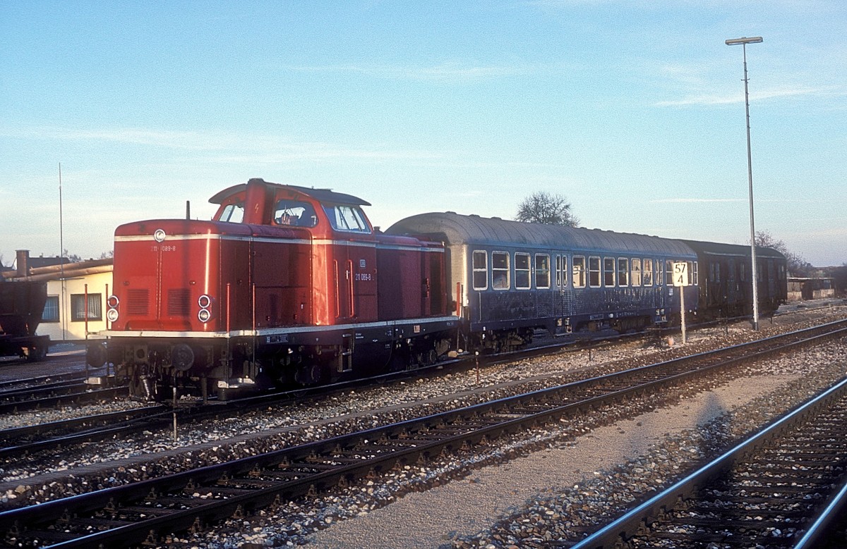  211 089  Schwäbisch Hall - Hessental  25.11.86