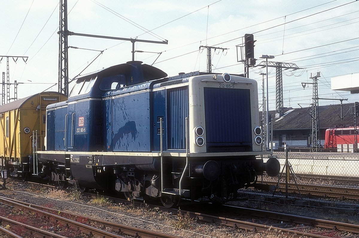 212 165  Fulda Hbf  12.07.97 