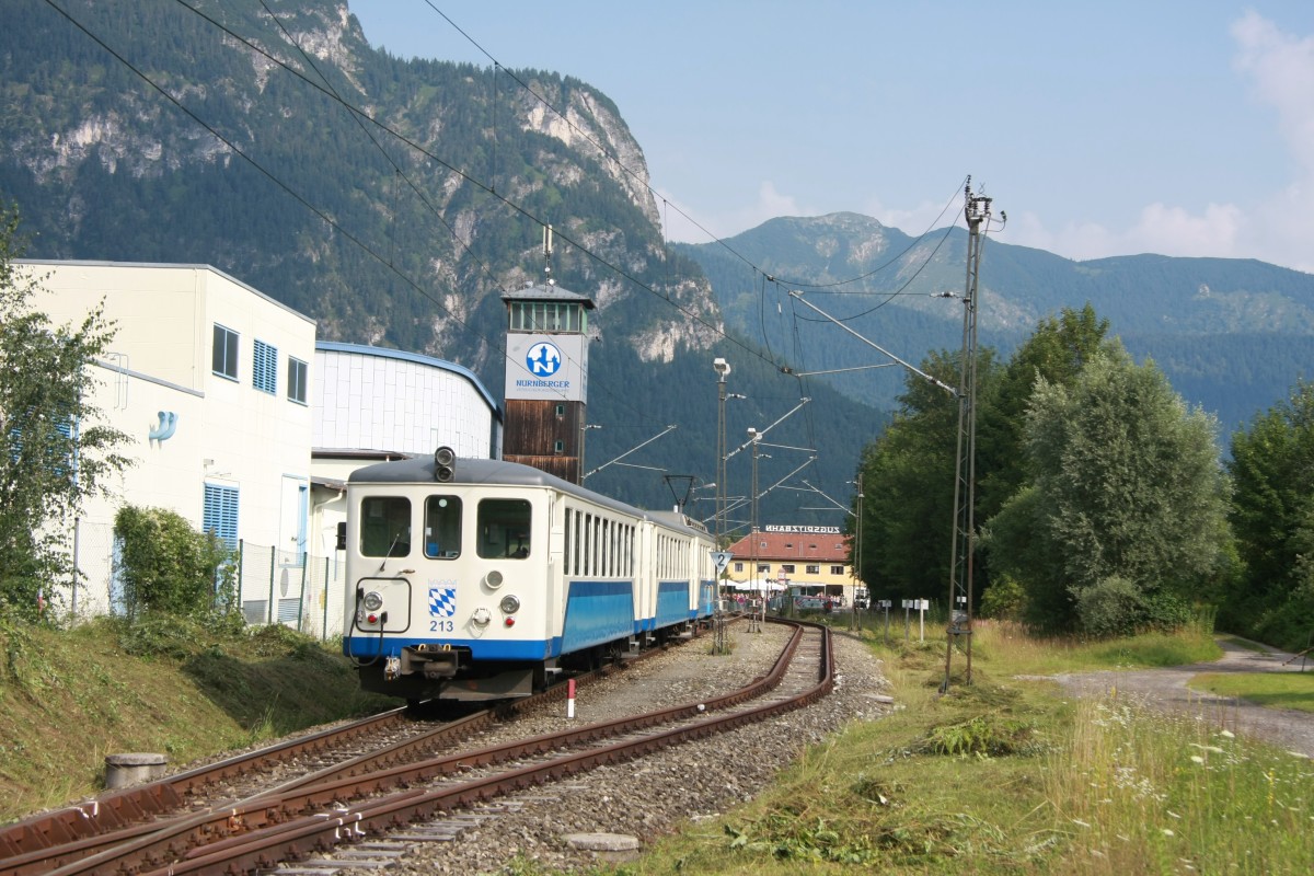 213 Enfahrt Garmisch-Partenkichen 26.07.2012