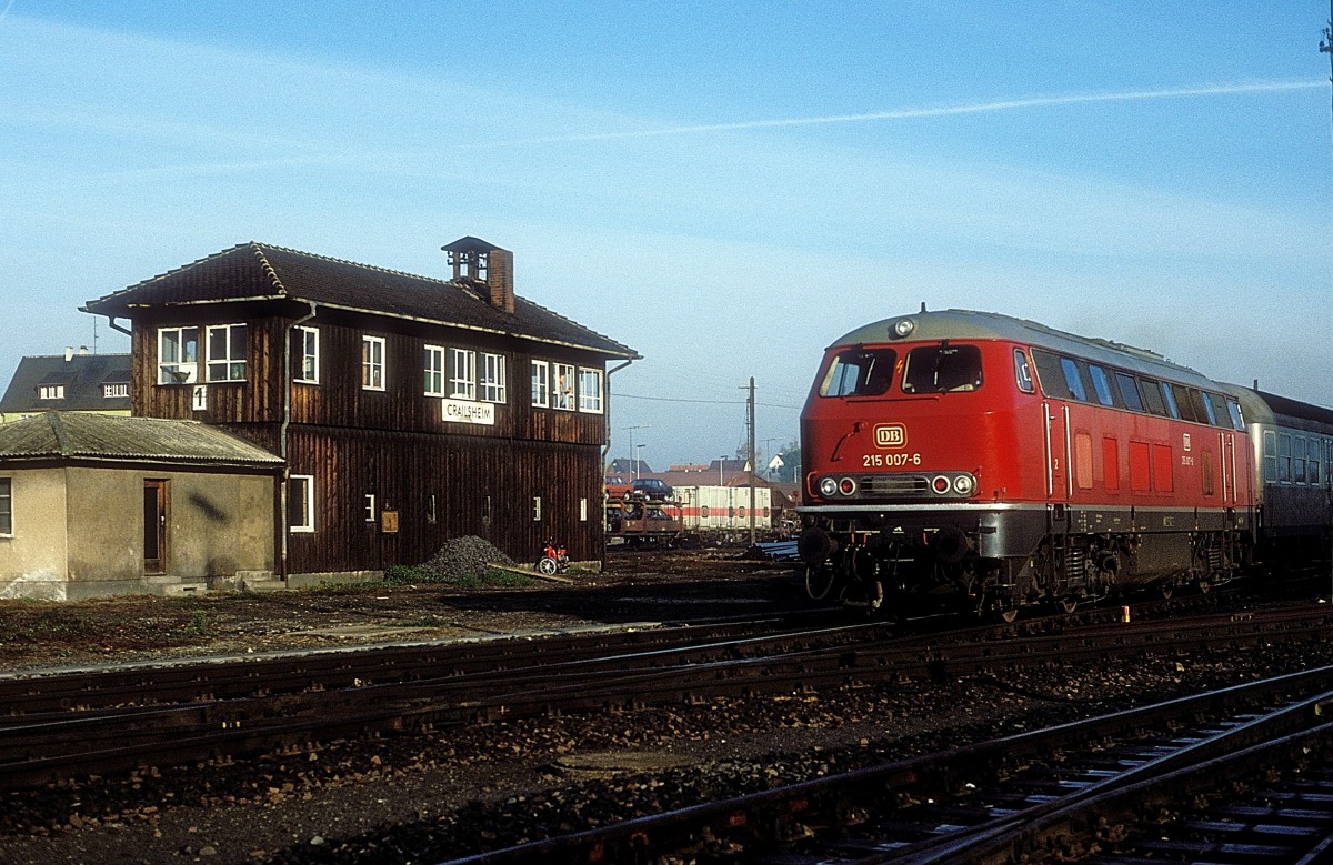 215 007  Crailsheim  26.10.82