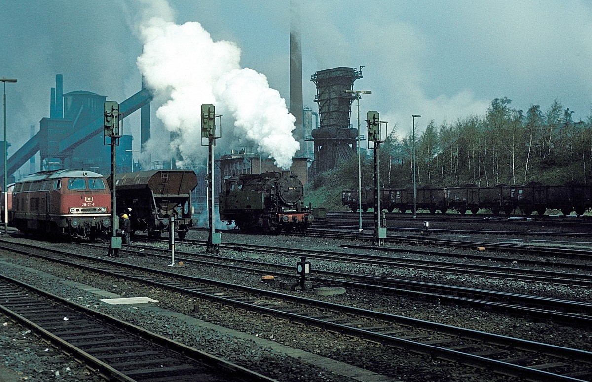  215 011 + Anna 7  Alsdorf  14.04.82