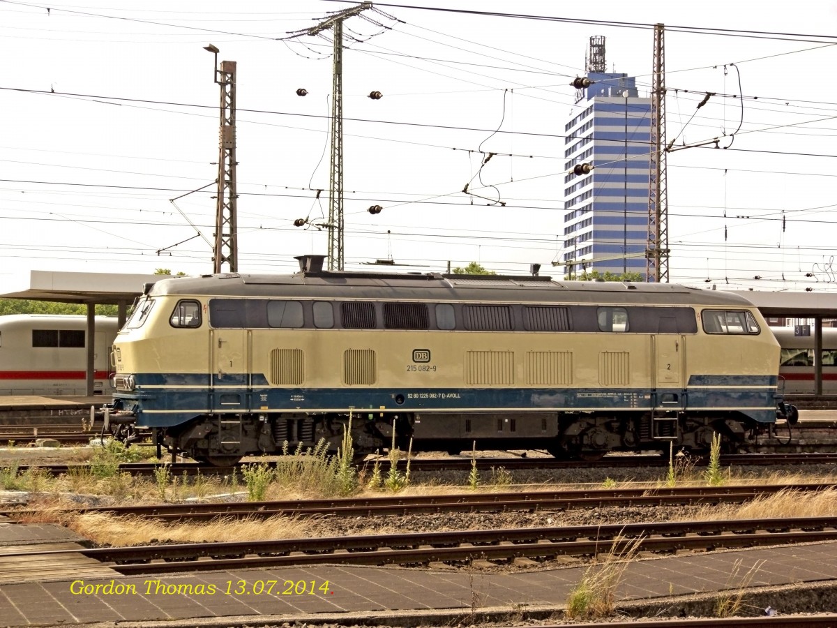 215 082 Duisburg Hbf 13 Juli 2014