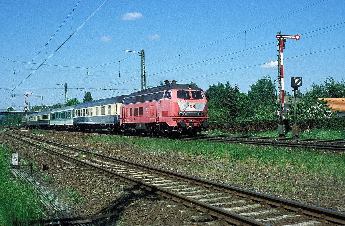 218 006  Breitengüßbach  16.05.98