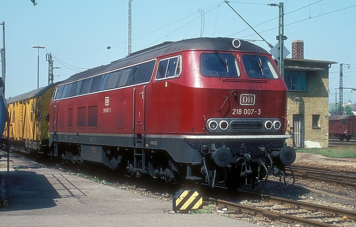 218 007  Regensburg  30.05.86 