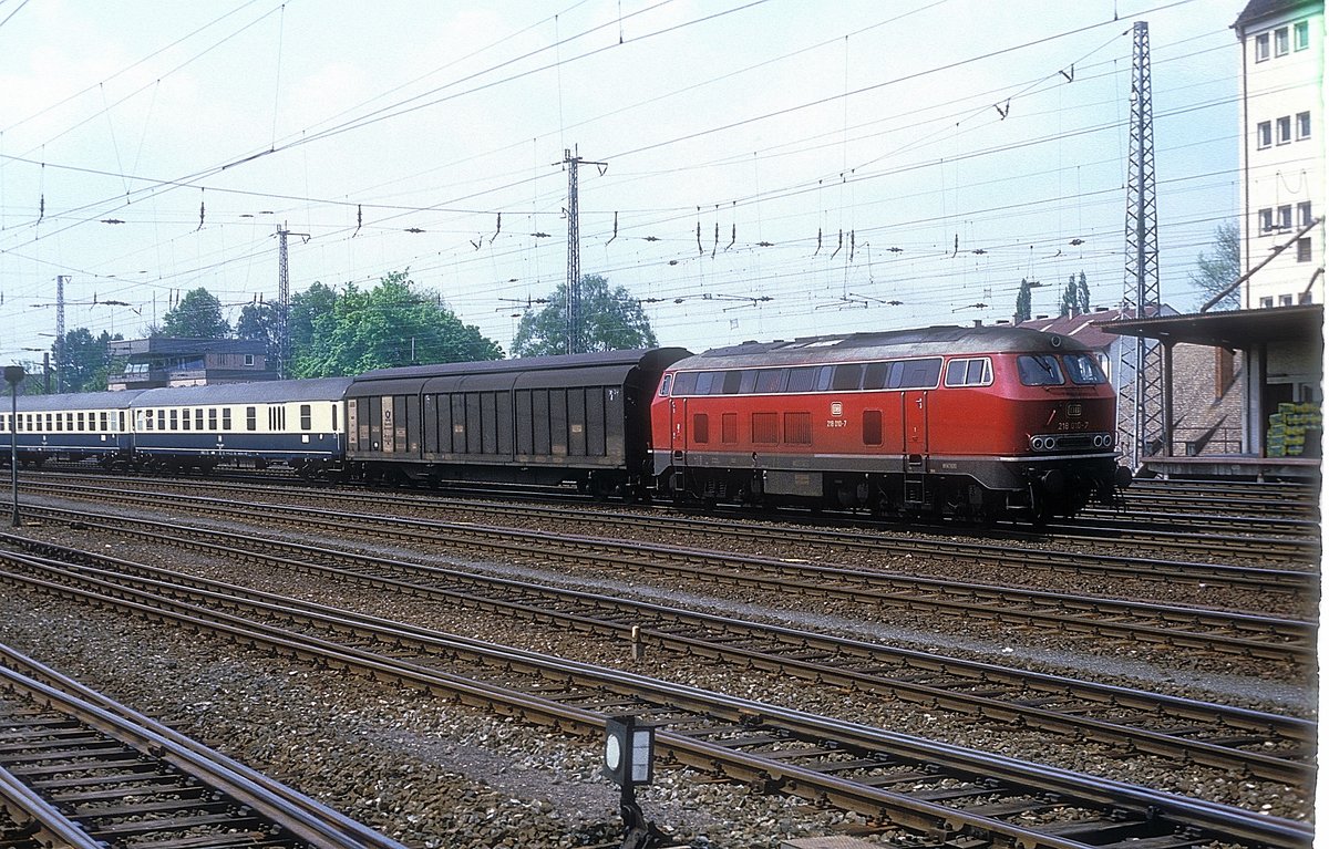 218 010  Ansbach  18.05.85