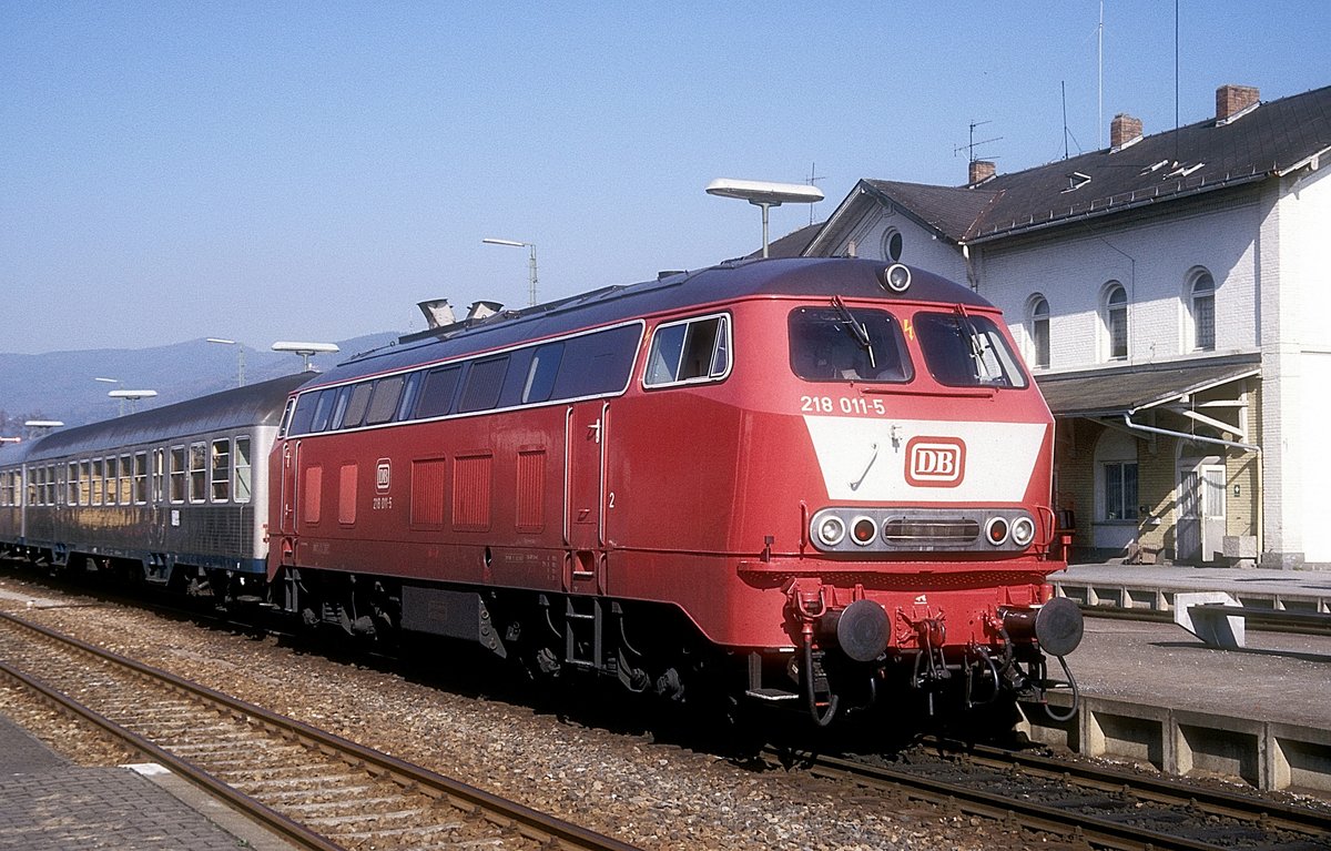 218 011  Deggendorf  19.03.90