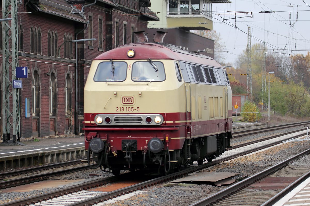 218 105-5 in Eichenberg 11.11.2016