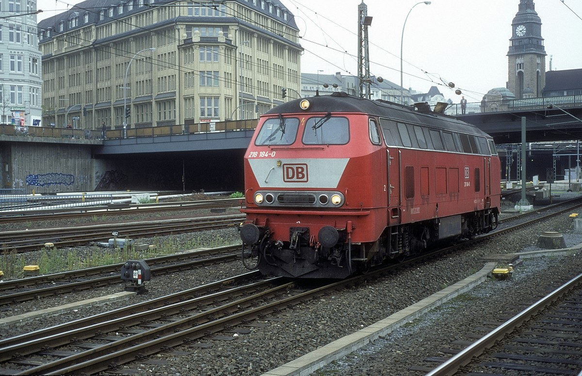  218 184  Hamburg Hbf  30.09.94