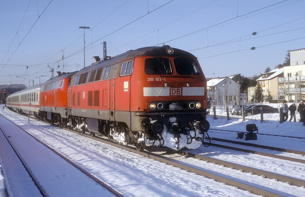  218 193 + 218 ....  Amstetten  18.02.09