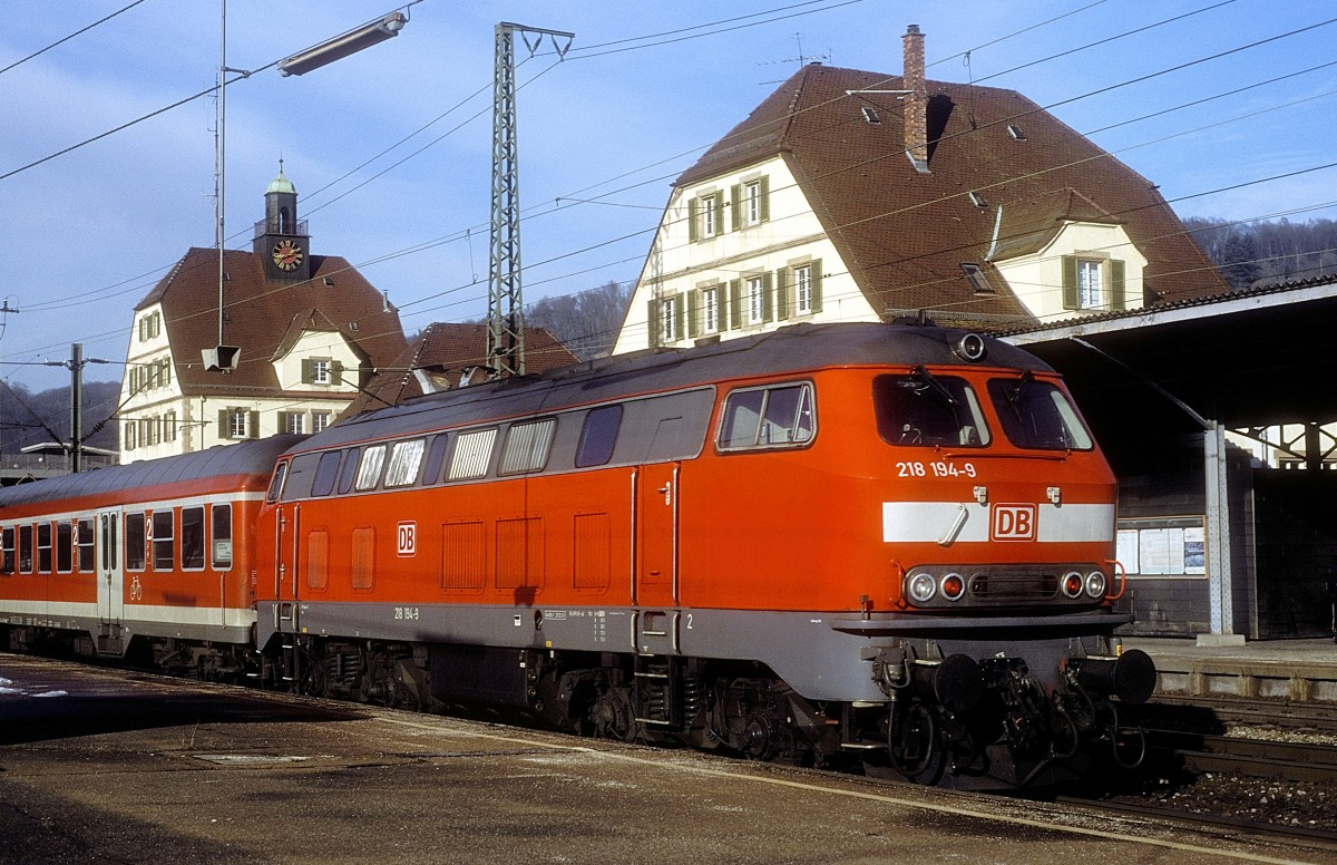  218 194  Plochingen  19.01.03