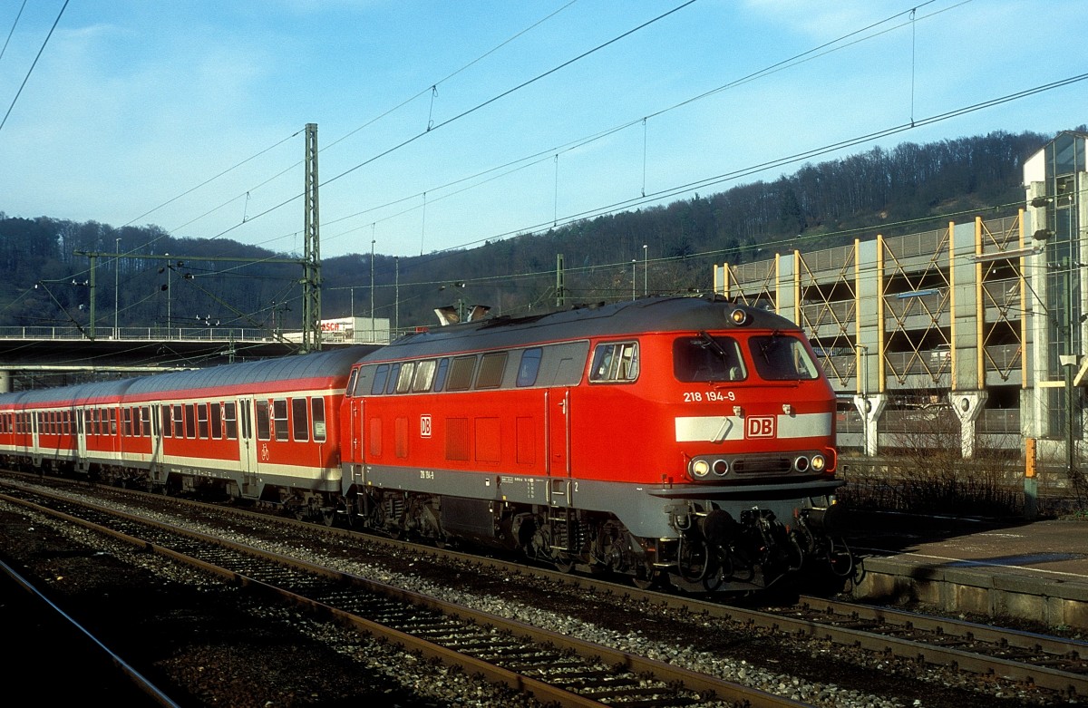  218 194  Plochingen  19.01.03