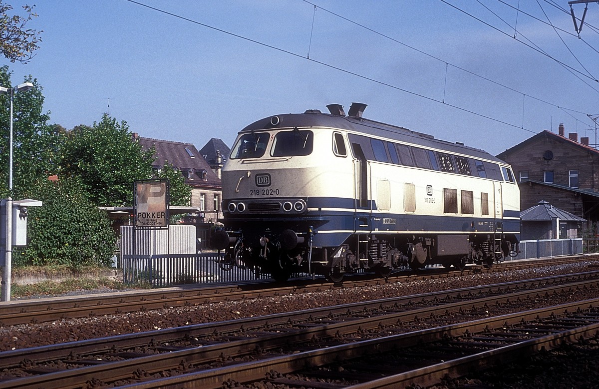  218 202  Lauf  22.09.92