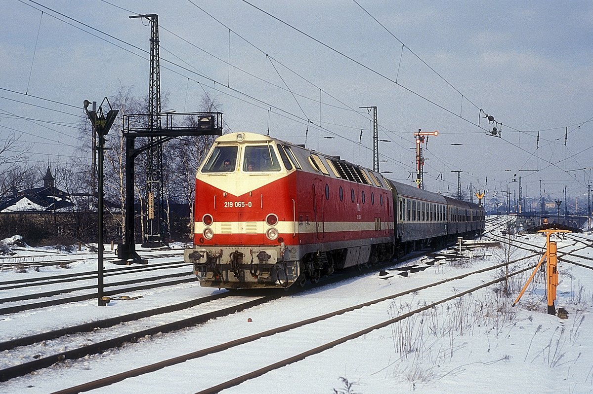 219 065  Dresden - Neustadt  27.02.93