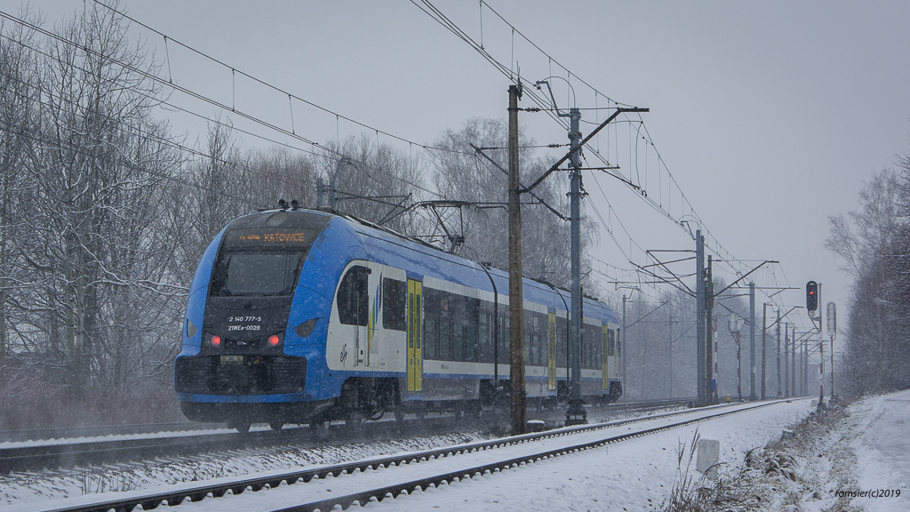 21WEa-002 bei Tychy(Tichau)am 21.01.2018.