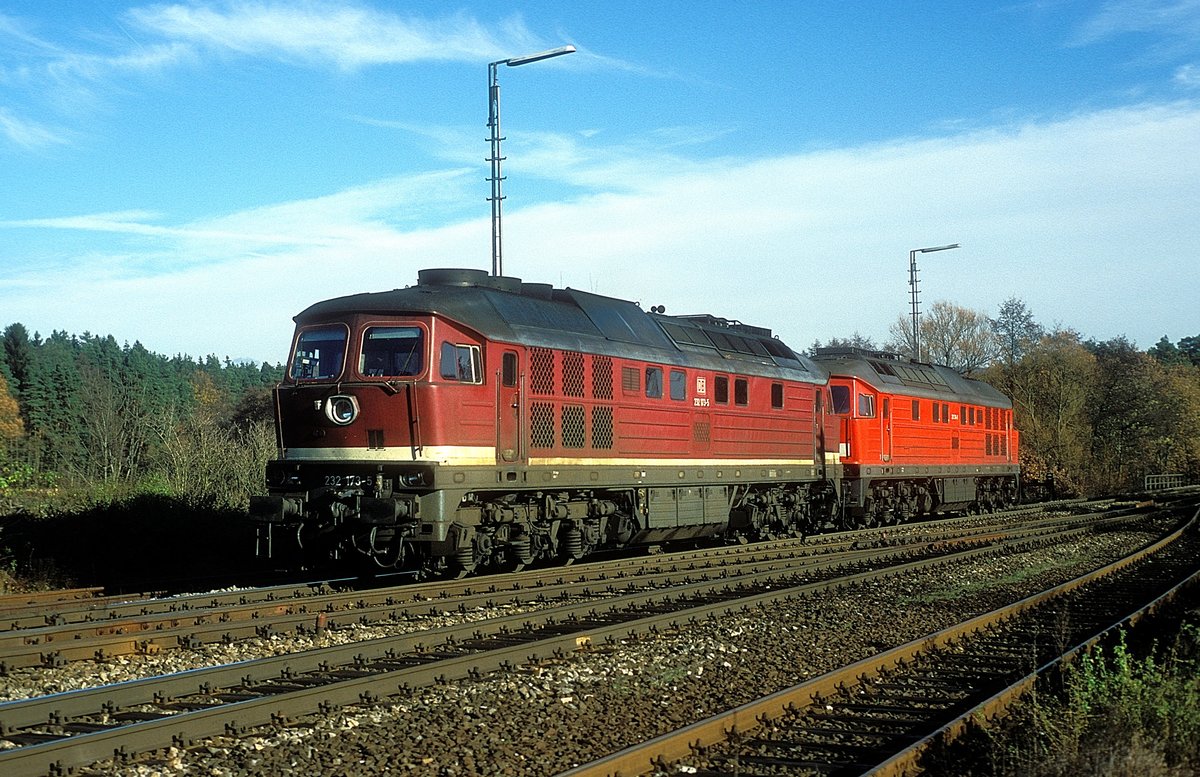  232 173 + 374  Neunkirchen am Sand  22.11.00