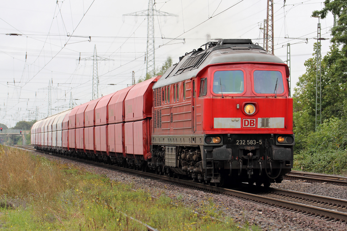 232 583-5 in Ratingen-Lintorf 29.8.2014