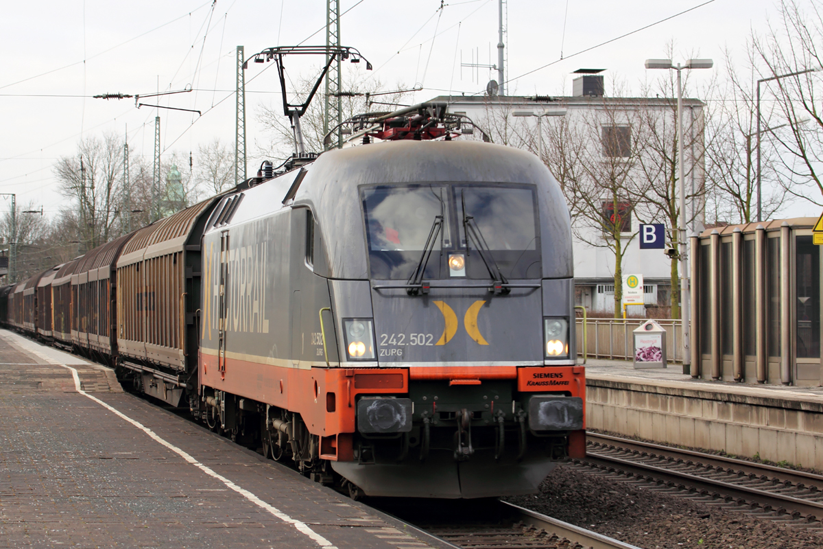 242.502 durchfährt Recklinghausen 3.4.2015