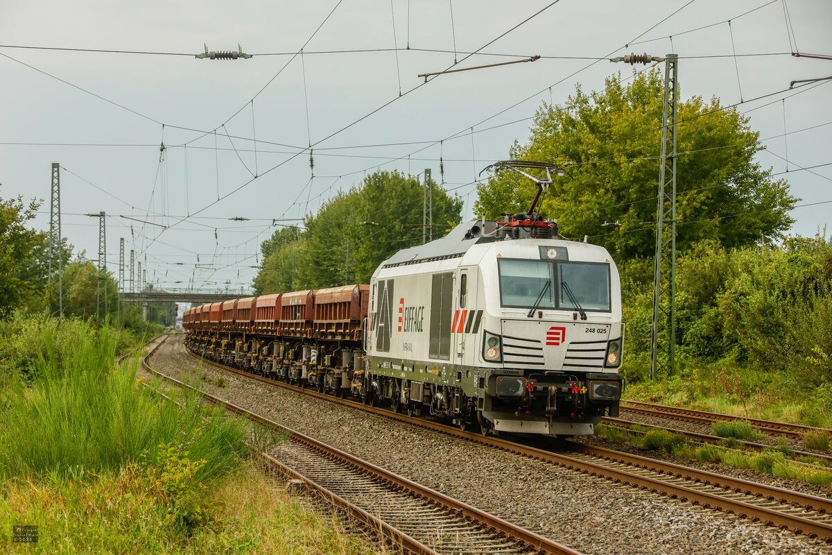 248 025 EIFFAGE Dualvectron in Ostbevern, August 2024.