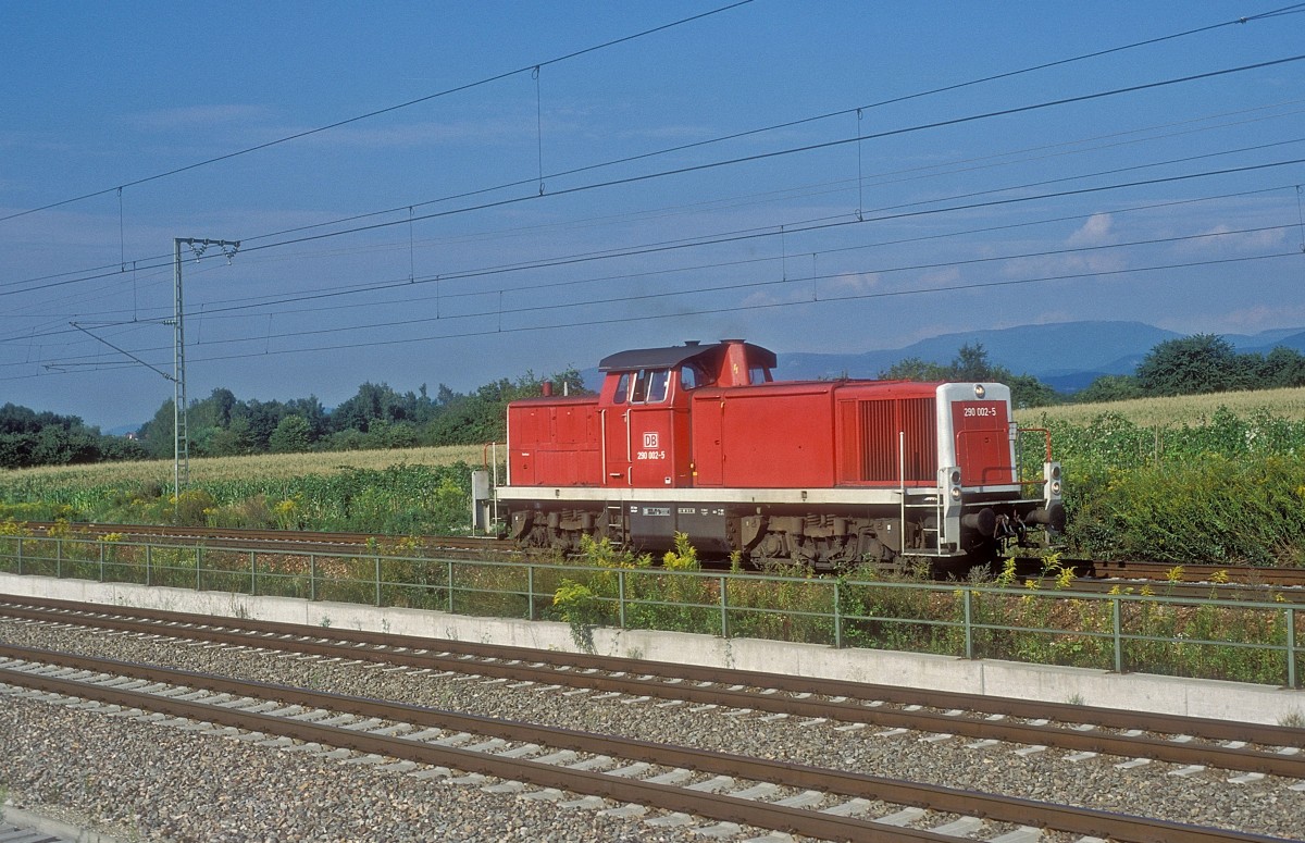  290 002  bei Appenweier  13.08.99