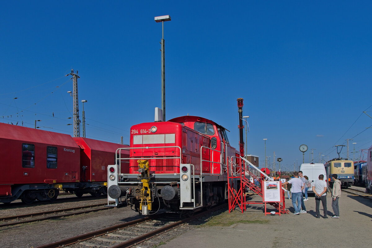 294 614-3 zum Tag der Schiene 2024 im Bw Wanne-Eickel (21.09.2024)