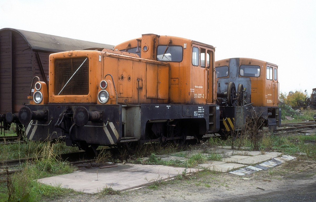   311 637 + 312 070  Stralsund  11.10.94