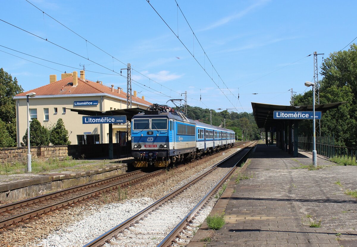 362 132-3 als Os 6410 zu sehen am 12.08.24 in Litoměřice město.