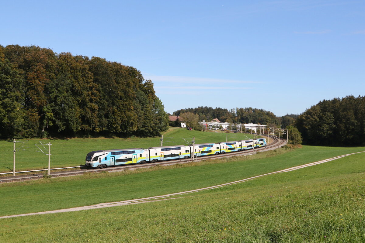 4010 022 aus Wien kommend am 7. Oktober 2024 bei Axdorf.