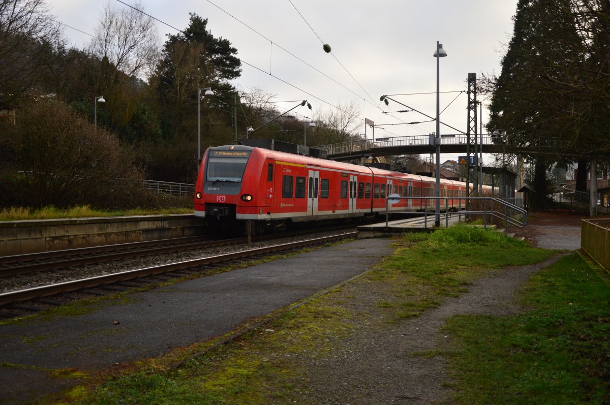 425 209 in Neckargerach. 1.1.2016