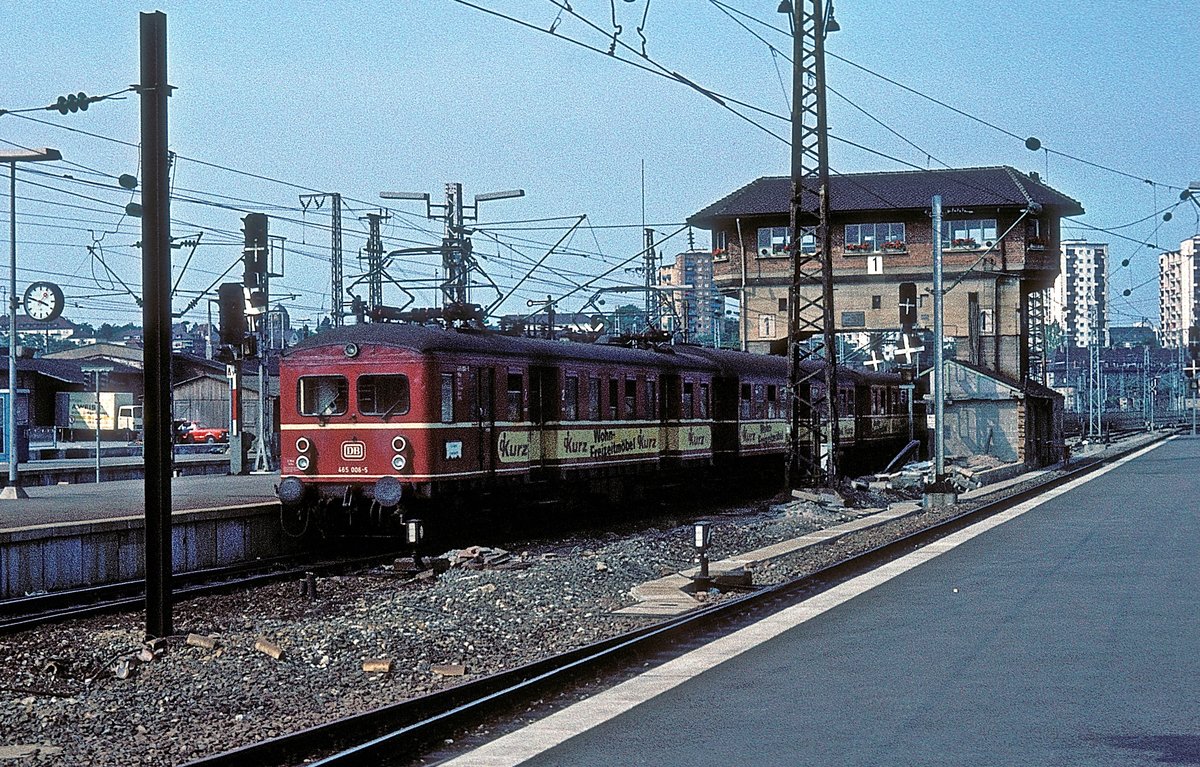 465 006  Stuttgart Hbf  08.07.77