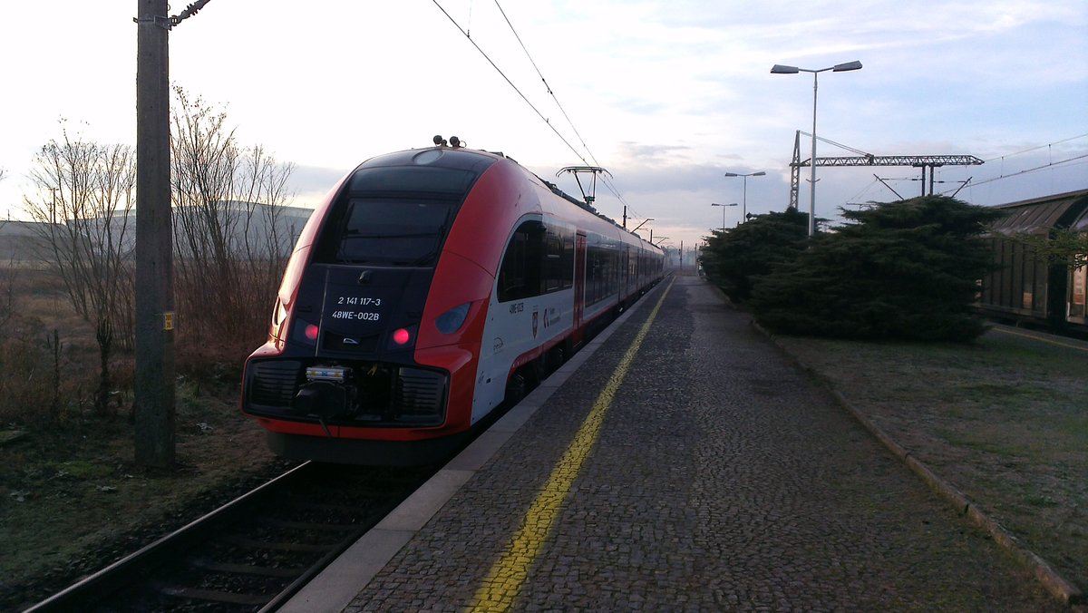 48WE-002 in Bahnhof Zbaszynek, 17.12.2019