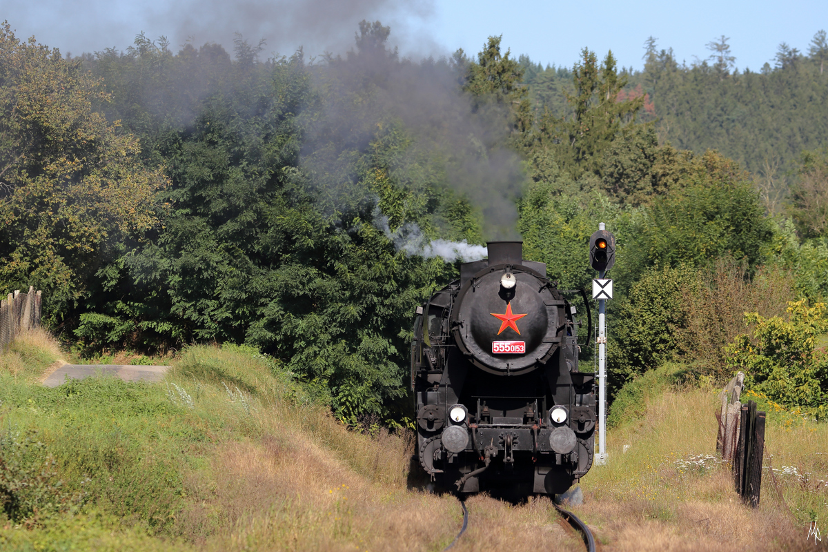 555 0153 bei Brezina. (22.09.2019)