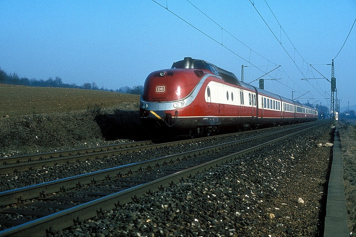  601 ....  bei Ebersbach ( Fils )  13.02.82