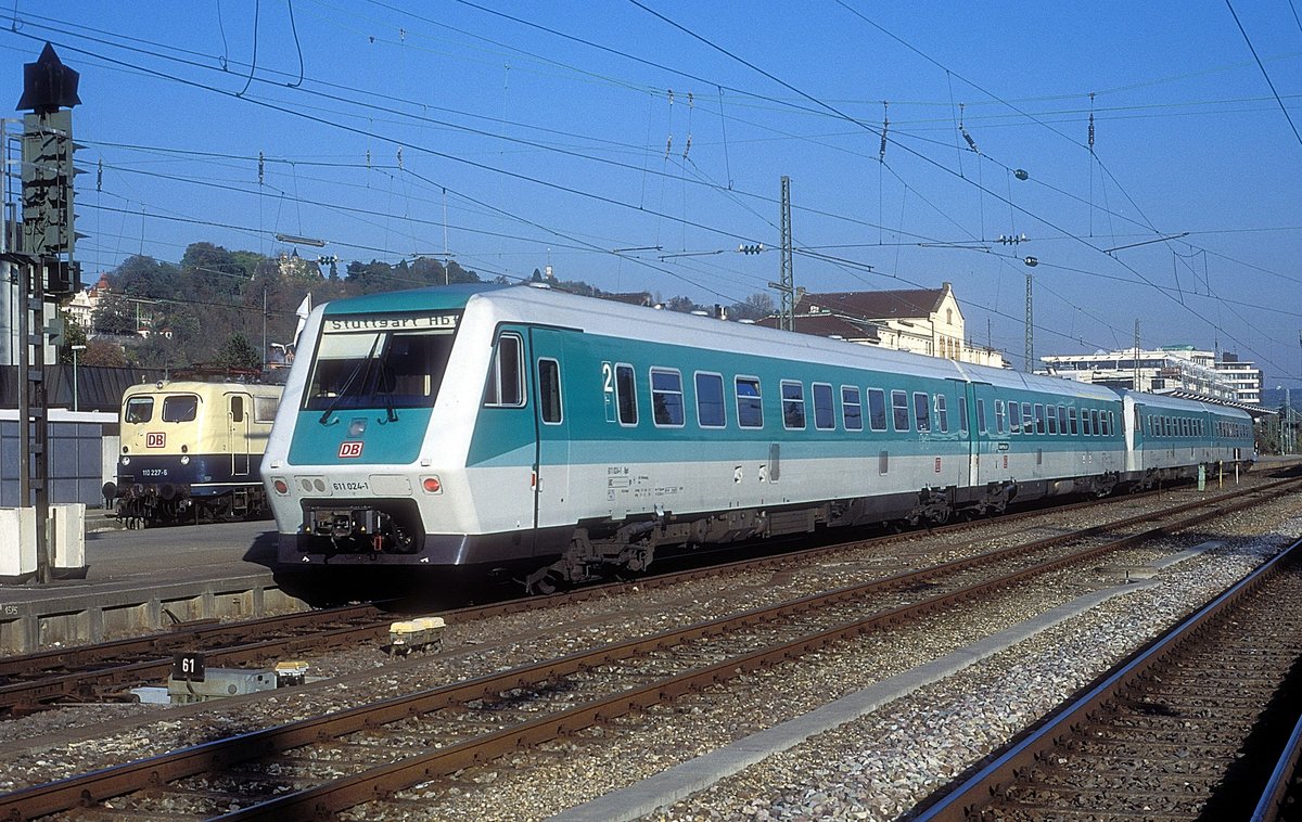 611 024 + 002  Tübingen  31.10.97