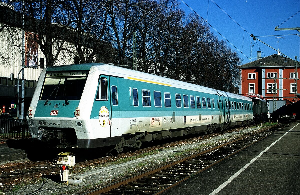 611 504  Singen  02.11.00