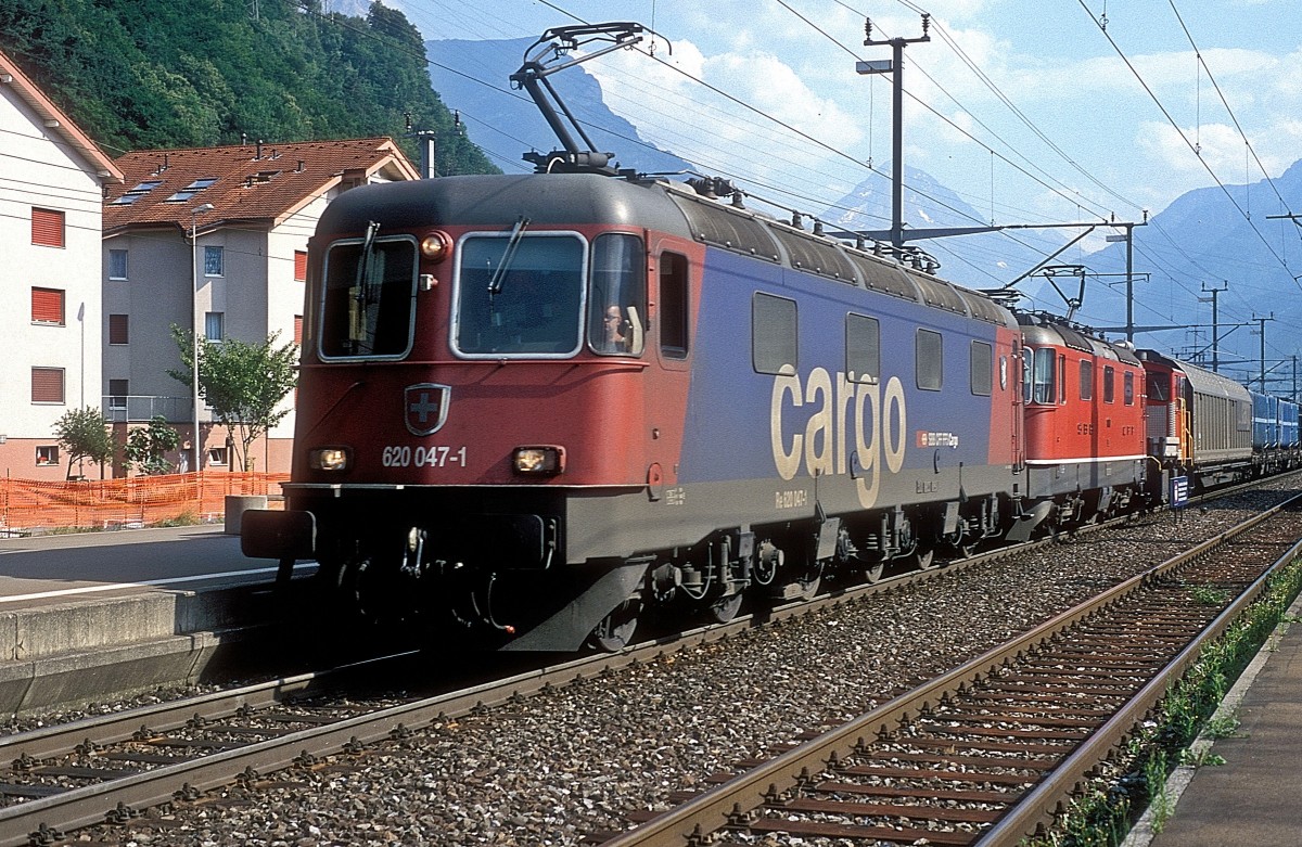  620 047 + 11170  Flüelen  19.07.07