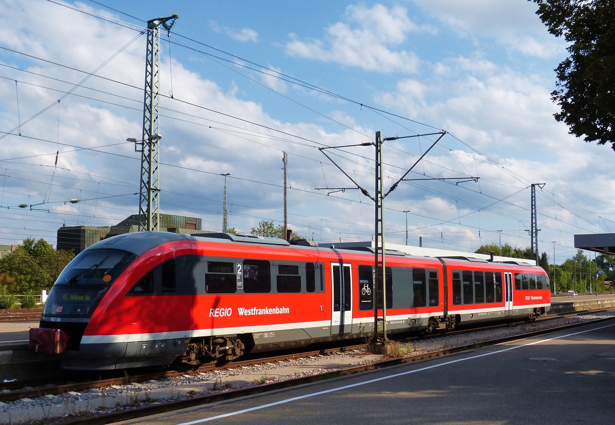 642 198 in Crailsheim am 04.09.2015