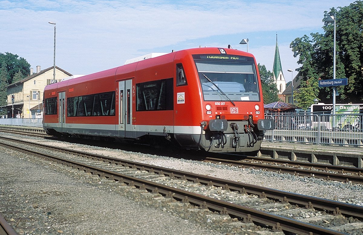 650 017  Rottenburg  17.08.17