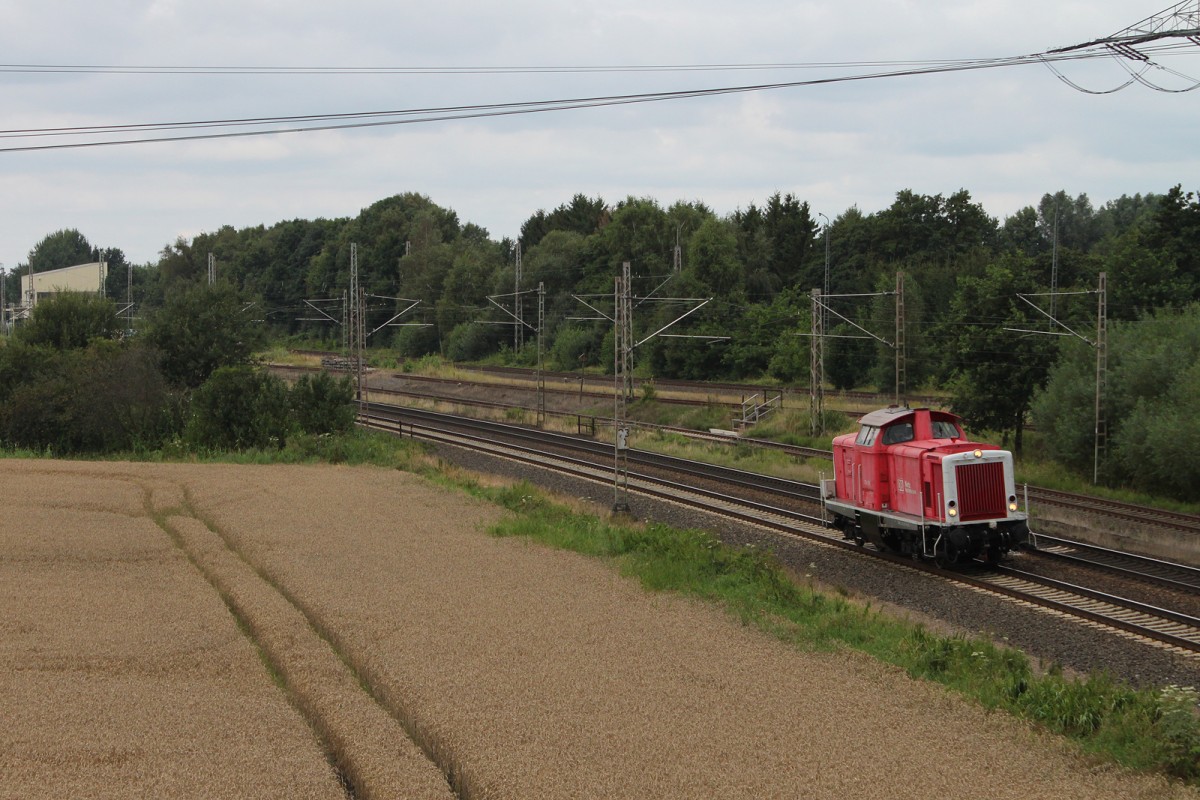 714 009 am 30.07.14 in Langwedel.