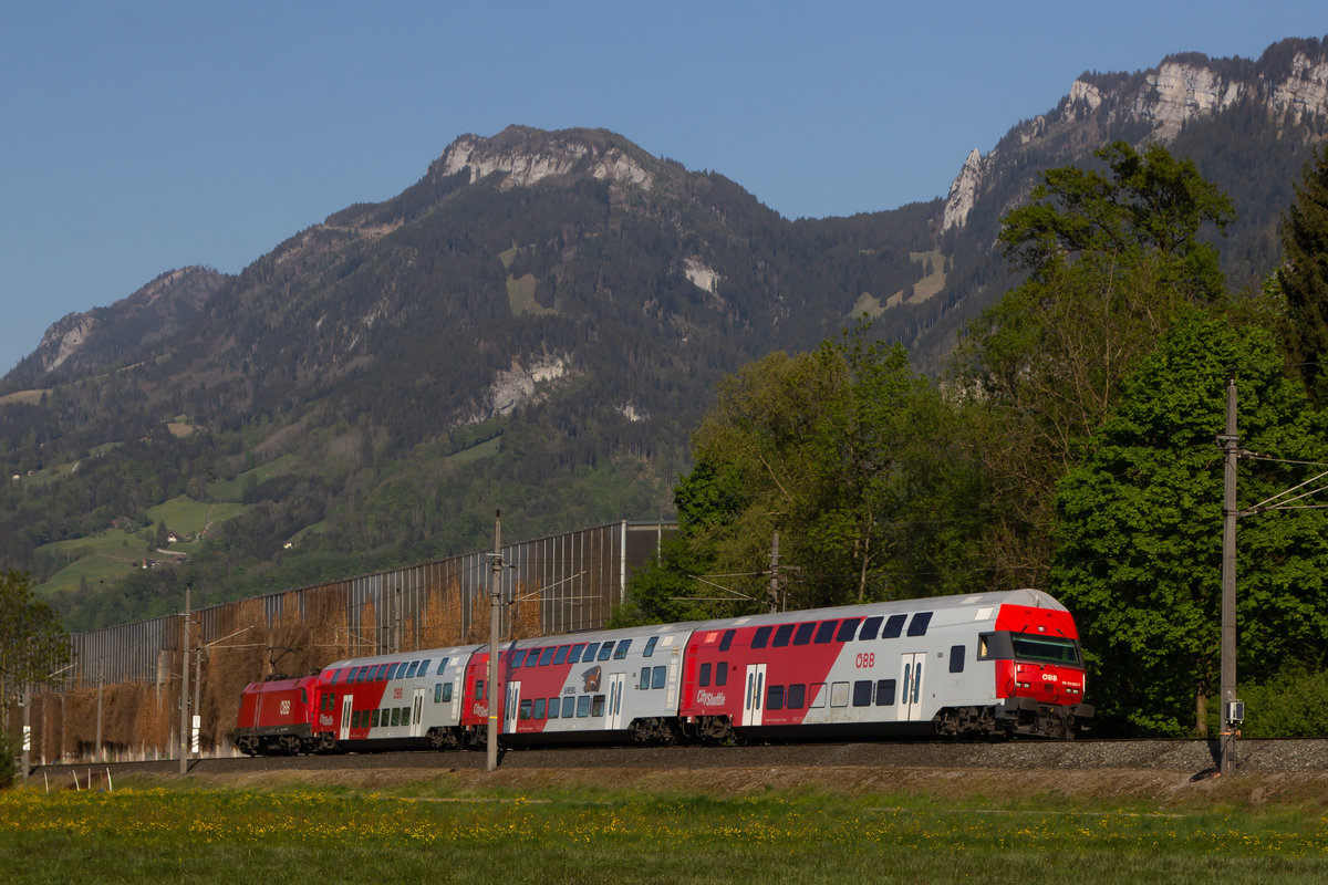 86-33-022-7 zwischen Altach und Götzis gen Feldkirch. 23.4.20