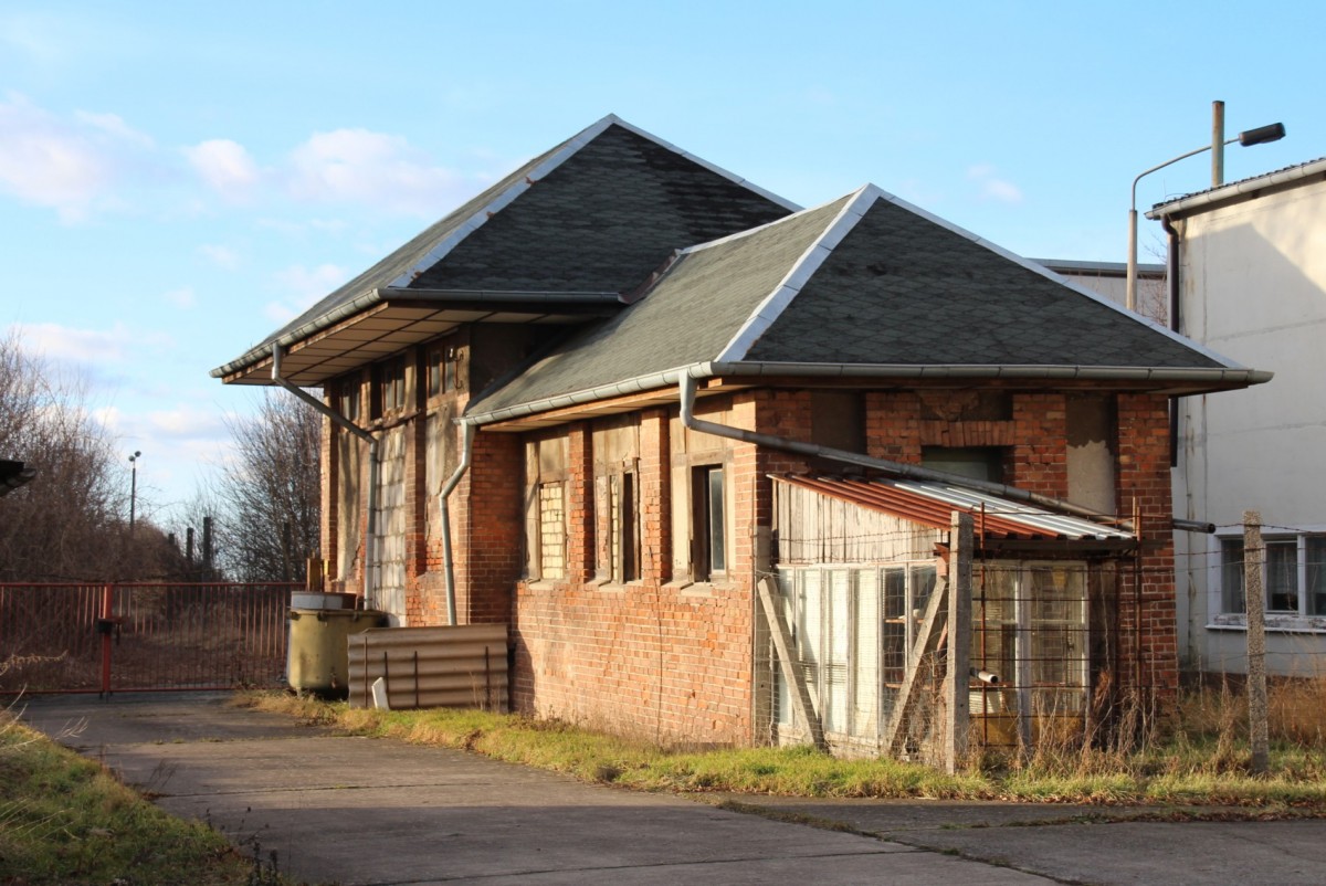 9.2.2014 Bahnhofsgebäude Neubarnim