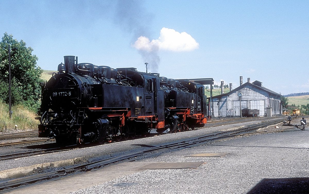  99 1772  + 1777  Oberwiesenthal  15.08.89