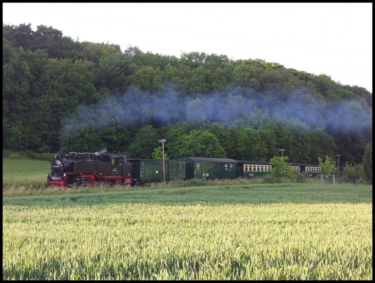 99 1782-4 der RÜBB zwischen Putbus und Binz am 05.06.2014