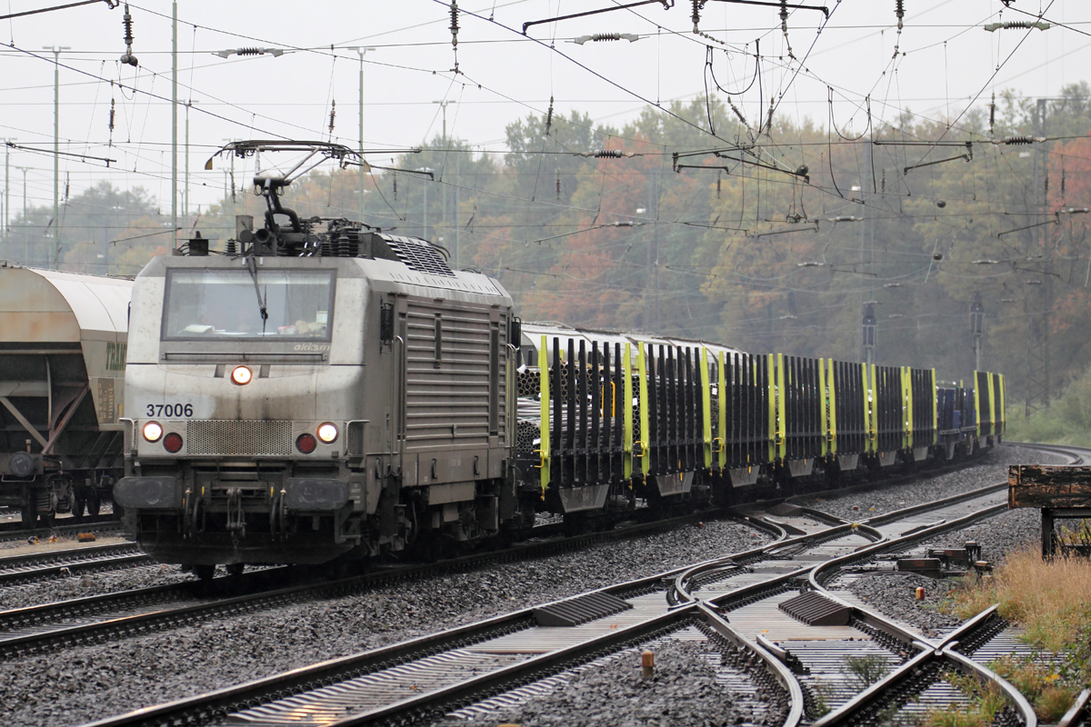 Akiem 37006 in Duisburg-Entenfang 9.11.2016