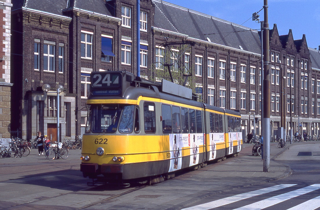 Amsterdam 622, Stations Plein, 02.04.1999.