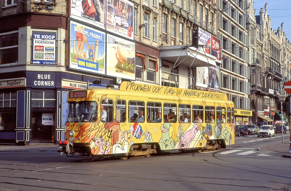 Antwerpen 2071, Gemeentestraat, 03.08.1991.
