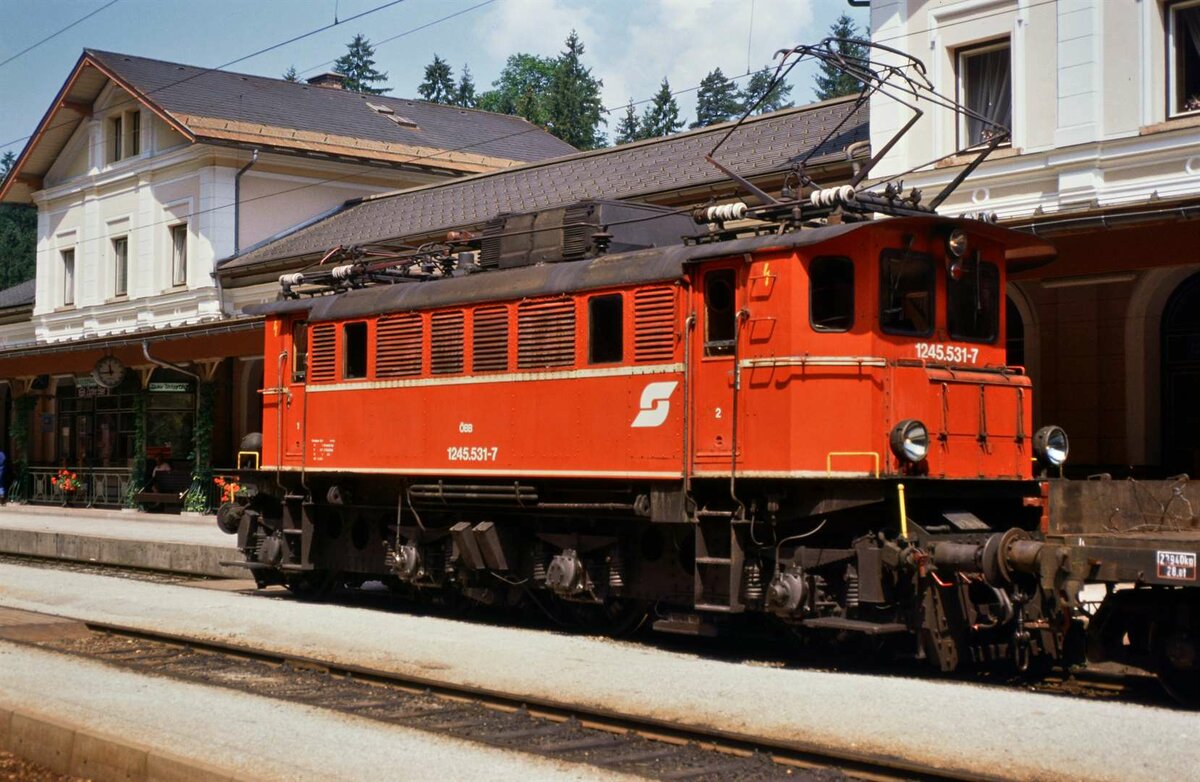 Bahnhof Bad Aussee (1984), ÖBB-Lok 1245 531-7