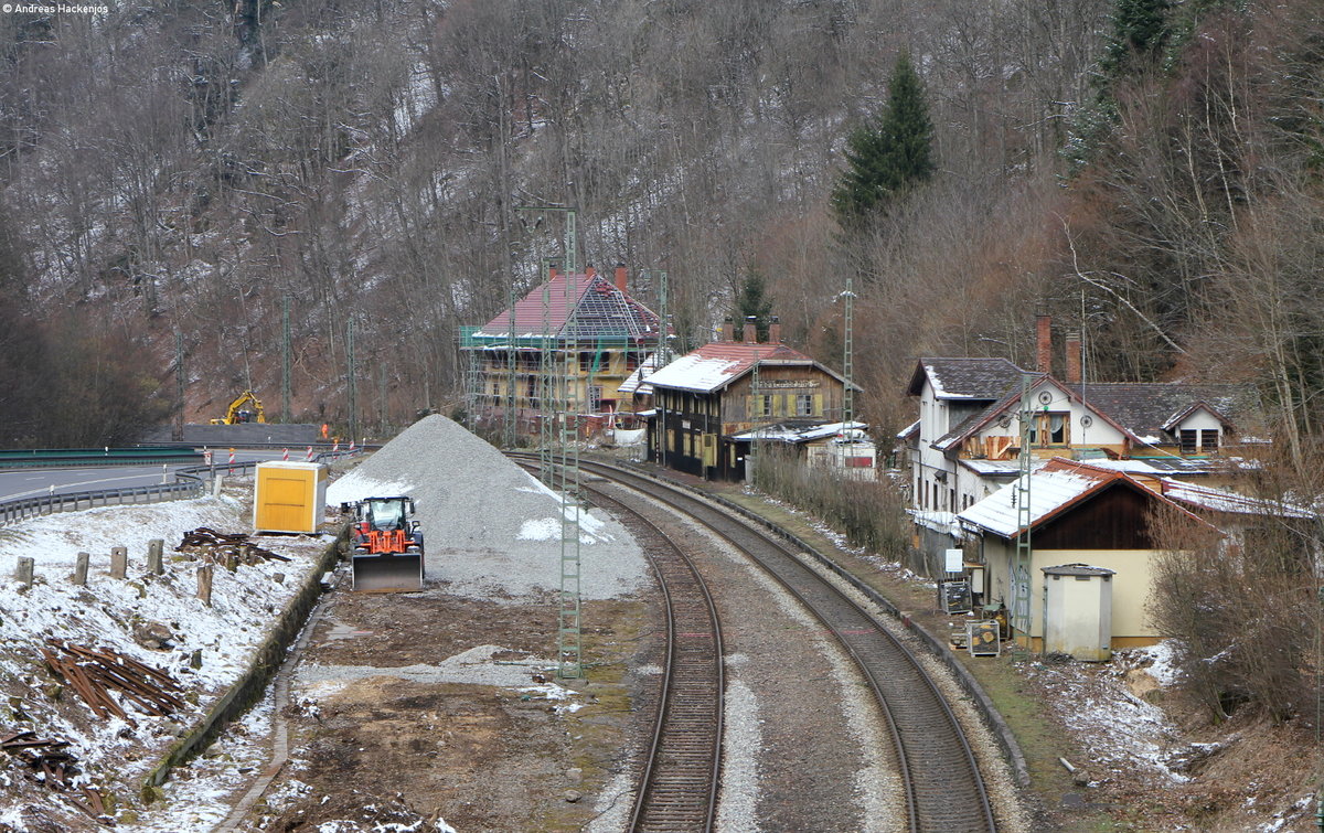 Bahnhof Hirschsprung 20.3.18