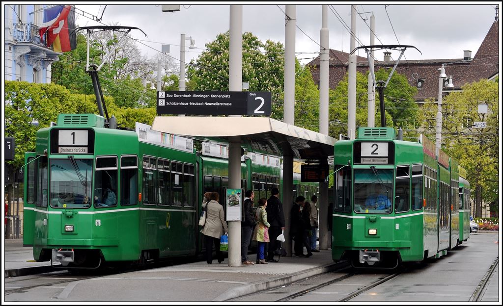 Bahnhofplatz Basel. (21.04.2014)