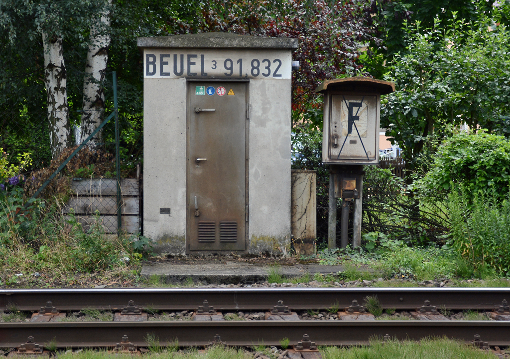 Bahnwärterhäuschen in Bonn-Beuel - 07.07.2014